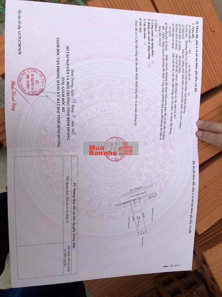 164m2 mặt đường Nguyễn Bình Phú Lợi sẵn nhà mái thái