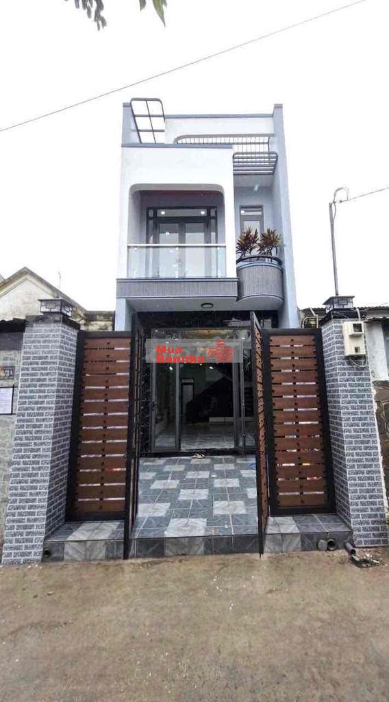 Nhà SHR Dương Công Khi, Tân Hiệp 3,9 x 18 nở hậu 4,9 gồm 3PN