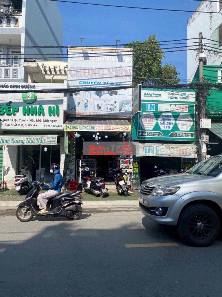 Bán Nhà Mặt Tiền Thống Nhất P11 3x13 1Lầu Đang Cho Thuê 20tr/th