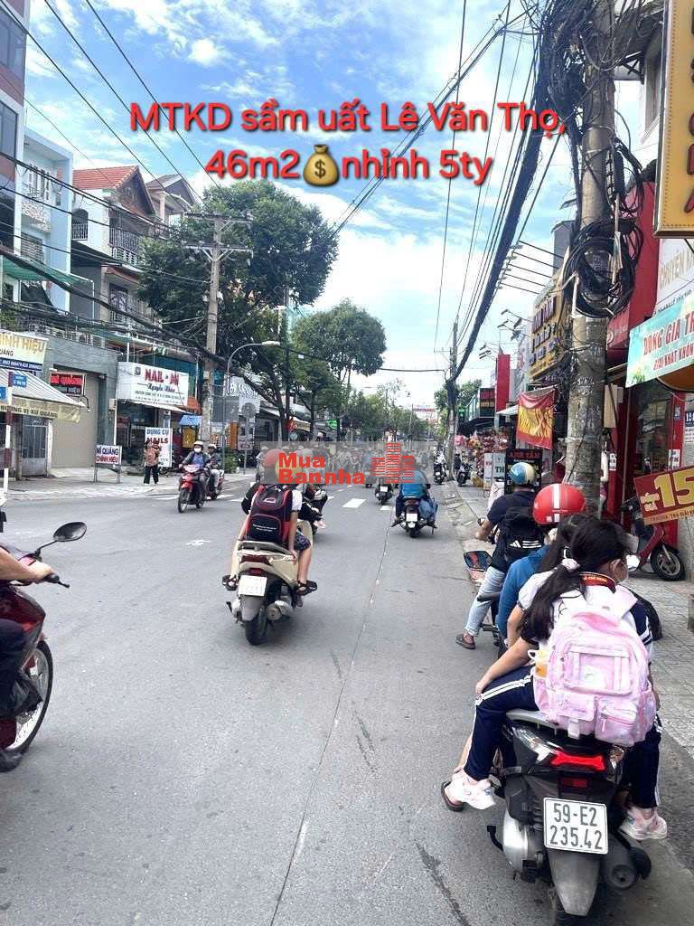 🔥HIẾM- MTKD Lê Văn Thọ, chỉ nhỉnh 5tỷ, 46m2 (nở hậu), 2 tầng, Gò Vấp
