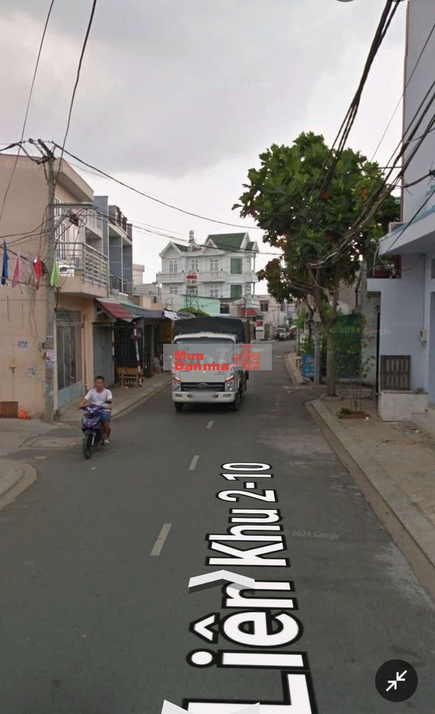 Bán nhà mặt tiền đường Liên khu 2-10 4x24