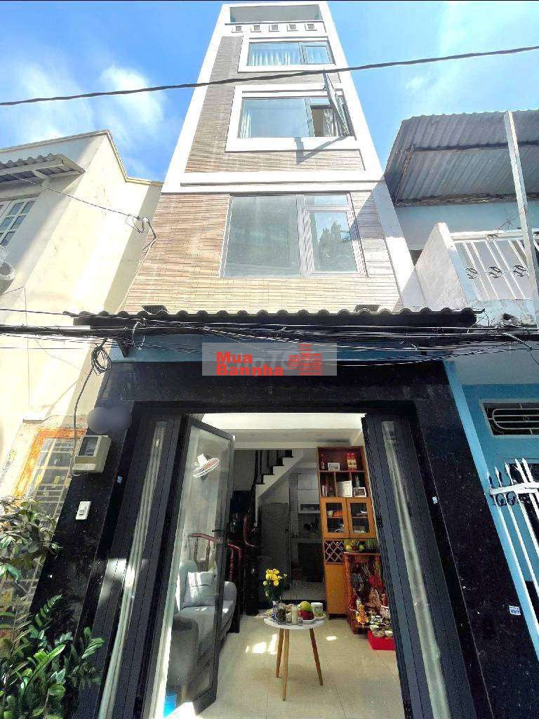 ĐIỆN BIÊN PHỦ - 5 TẦNG BTCT - HẺM BA GÁC THÔNG SÁT Q1