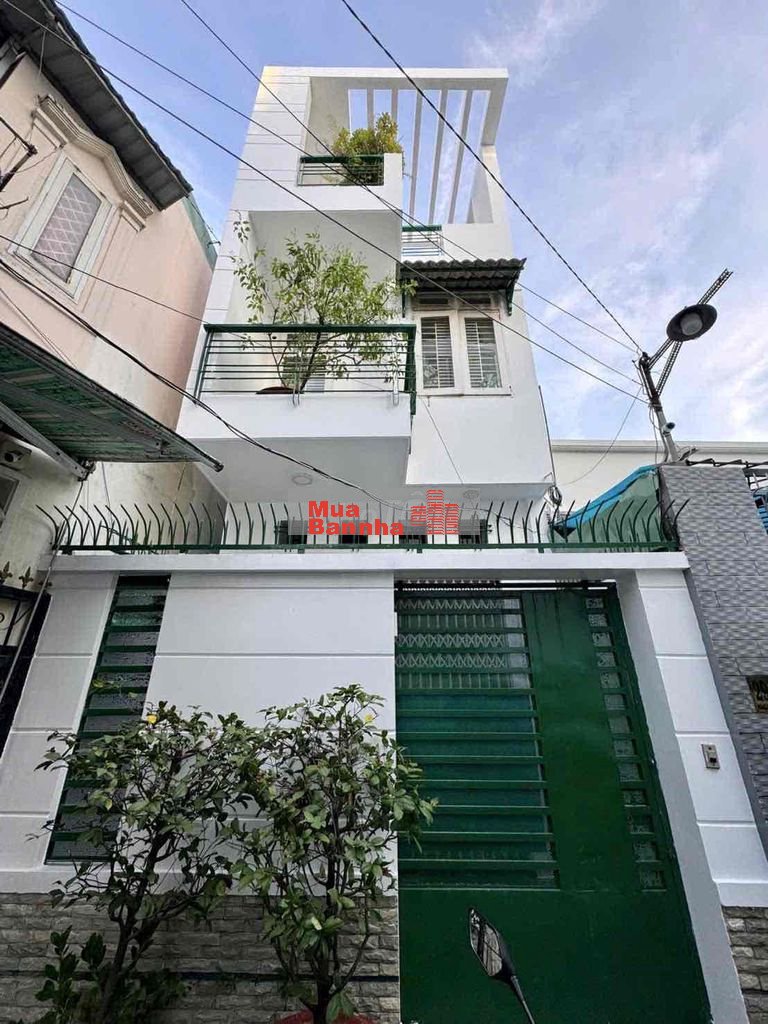 Bán nhà 3 tầng 87m2 trung tâm Bình Thạnh ngay Công An Quận