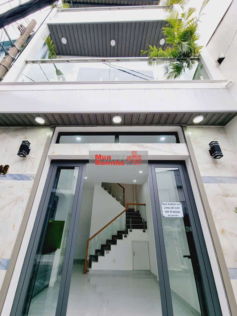 Mặt tiền Tú Mỡ, P7, Quận Gò Vấp
1Trệt 2 lầu sân thượng,2 phòng ngủ,3wc