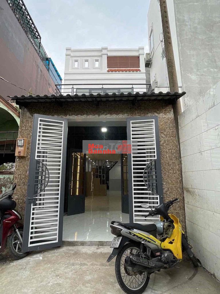 NHÀ MỚI KENG Ở LIỀN- 56M2– HẺM 6M- GIÁ CHỈ 3,95 TỶ