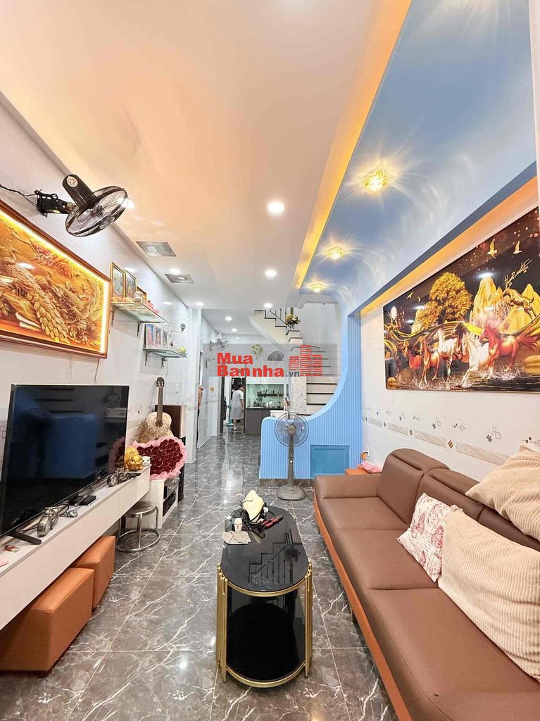 SIÊU PHẨM NHÀ ĐẸP HẺM XE HƠI, GẦN SÂN BAY FULL NỘI THẤT