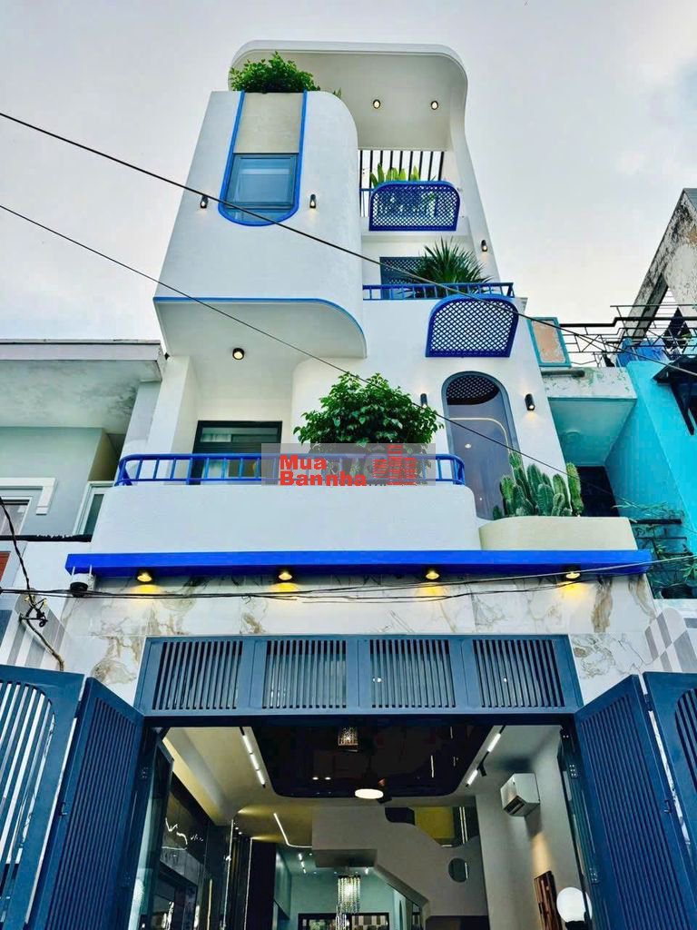Nhà 50.4m² Bùi Đình Tuý, Bình Thạnh xây 1 trệt 3 lầu. Hẻm oto, sổ sẵn