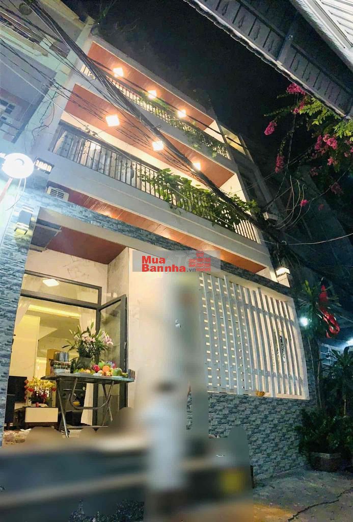 🛑 Nhà hẻm ô tô, sát bên Mặt tiền, 4 tầng, ngang 5.7m, Âu Dương Lân,