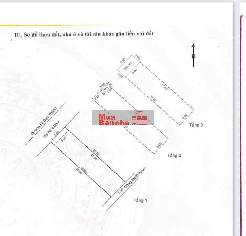 🏠 CHÍNH CHỦ BÁN ĐẤT TẶNG NHÀ – NHÀ 3 TẦNG KIÊN CỐ – ĐƯỜNG LÝ ĐẠO THÀNH