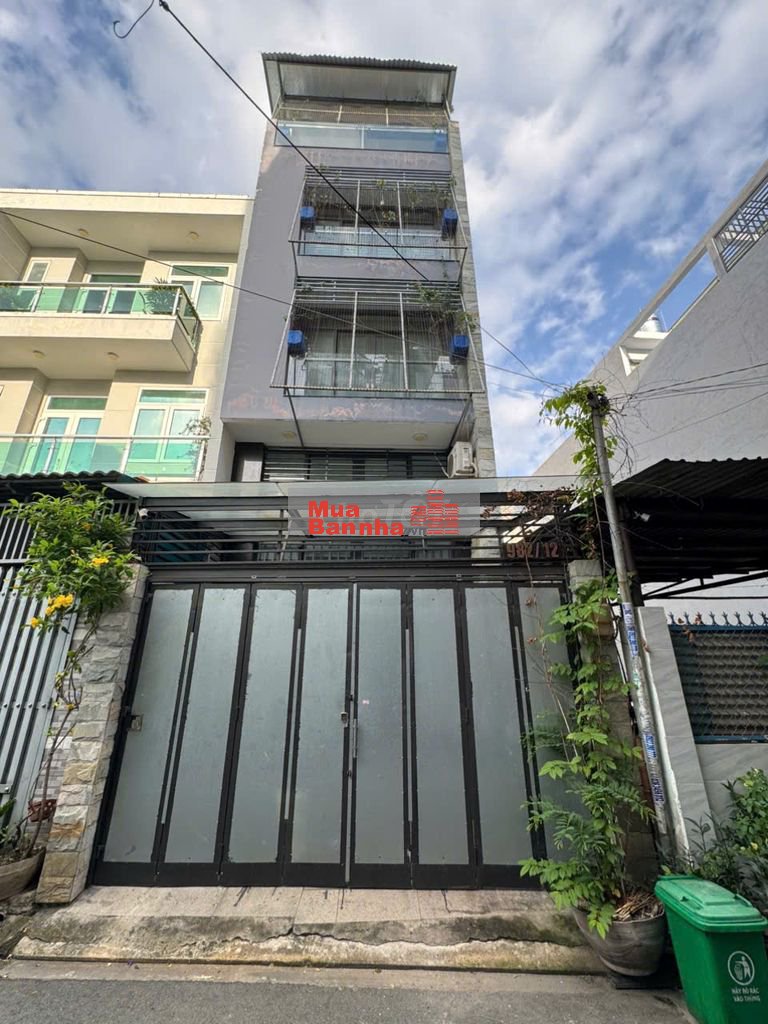 CHDV LÊ VĂN THỌ, P11, GÒ VẤP, 80M2, 5 TẦNG, 10 PN, HẺM 8M, CHỈ 8.8 TỶ