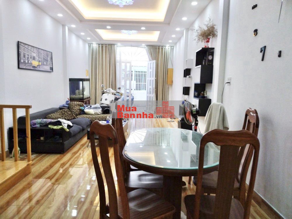 Nhà 72m2 Tân Bình - P10, Ni Sư Huỳnh Liên - 4x19M, vuông - 6.5 tỷ