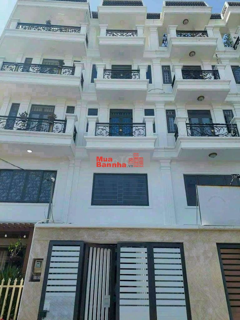 Nhà phố 4m x 16,5m. Xây 1 lửng 3 lầu Mặt tiền Đường Thới An 22