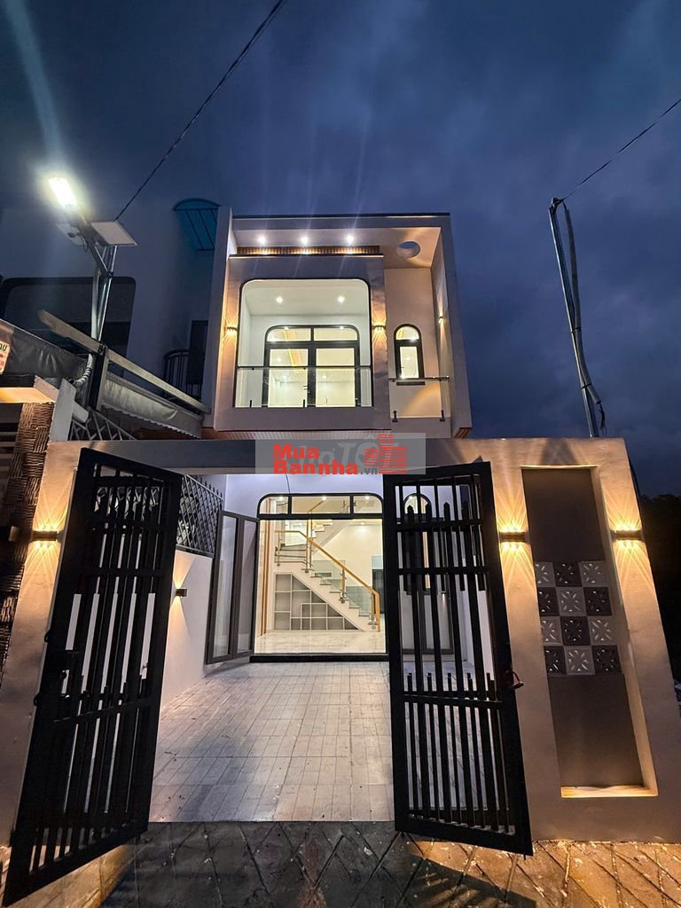 NHÀ TRỆT LẦU MỚI XÂY GẦN TRẤN BIÊN BỬU LONG