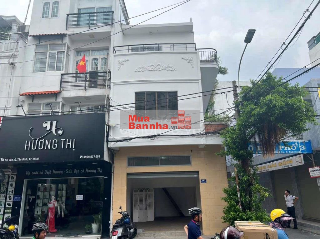HHMG 1%-Căn góc 115-117 Ba Vân, Tân Bình. DT 13x8m, 4 tầng