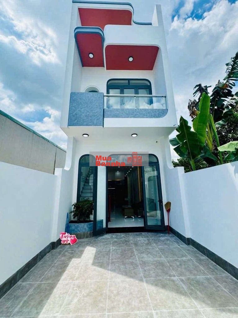 Bán nhà trệt lầu 3pn 2wc nhánh Dx006 Phú Mỹ