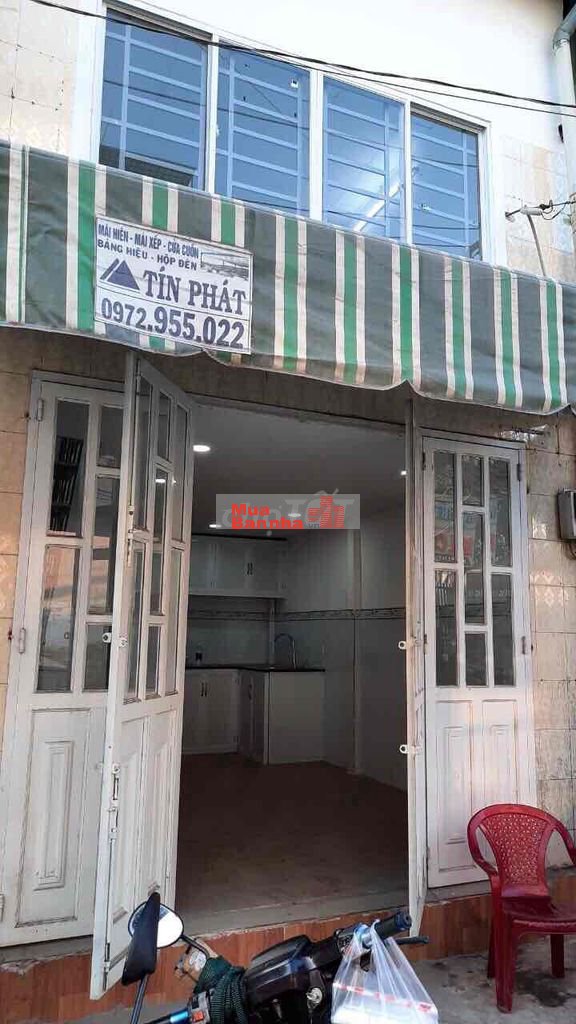 nhà mặt tiền 1 trệt 1 lầu 18,5 sử dụng sàn38m cách ql13 10m