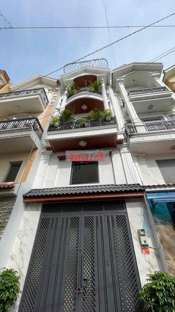 Nhà đẹp 5 tầng hẻm 8m Tân Chánh Hiệp Q12– Nở hậu tài lộc