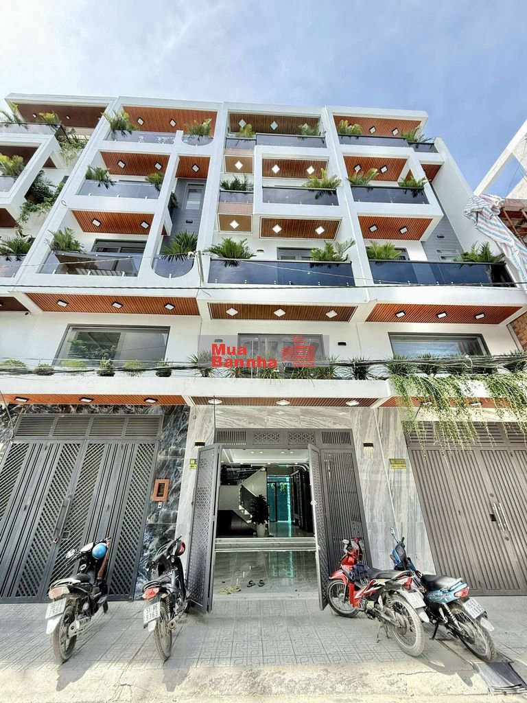 Nhà phố 4,5m x 18m. 1 Lửng 3 Lầu Hẻm 7m Thông Đường Thạnh Xuân 25