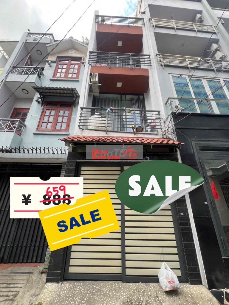 🎯 BÁN NHÀ 7 tỷ 4 BÌNH THẠNH – 8pn - 36.08m2