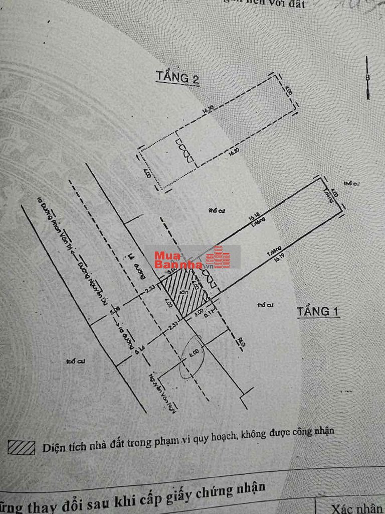 Nhà bán mặt tiền kinh doanh đường Nguyễn Du, phường 7, Gò Vấp 4mx20m