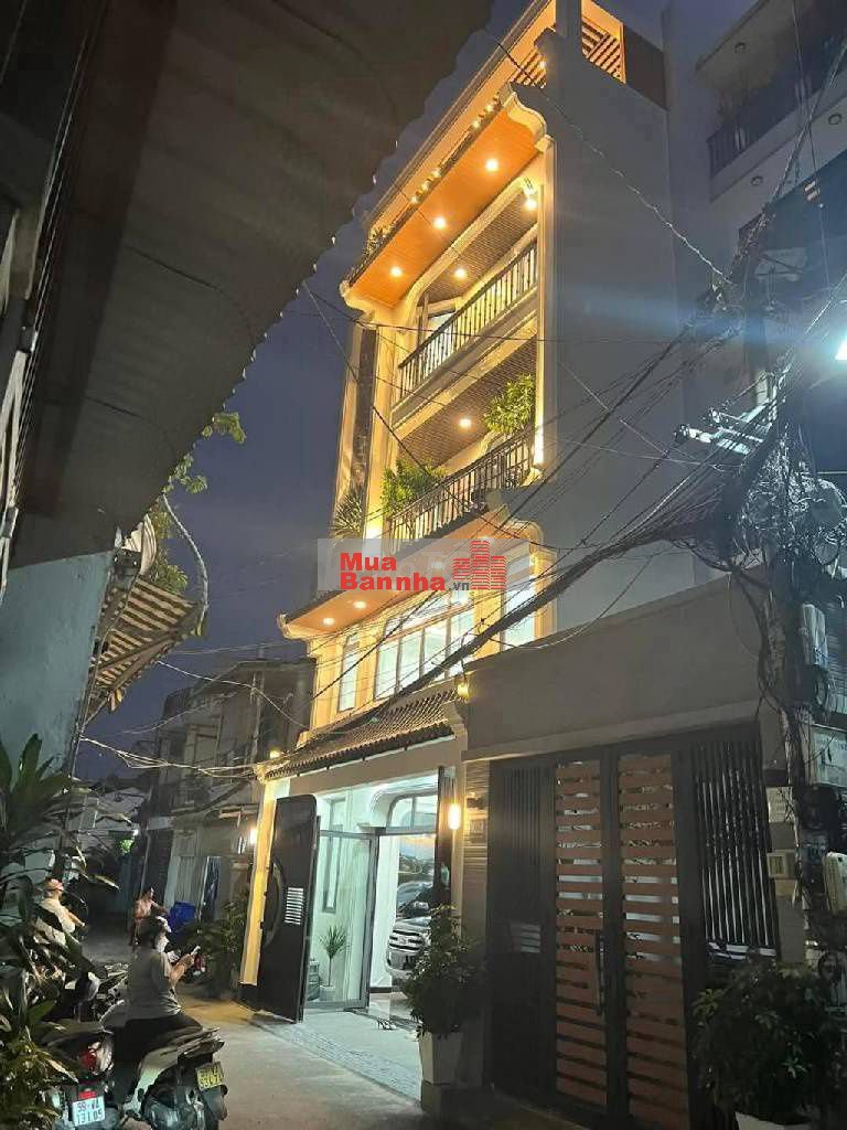 SIÊU PHẨM VILA PHAN HUY ÍCH, GÒ VẤP DT 92M 4L, 4PN GIÁ CHÁO 12,350 TỶ