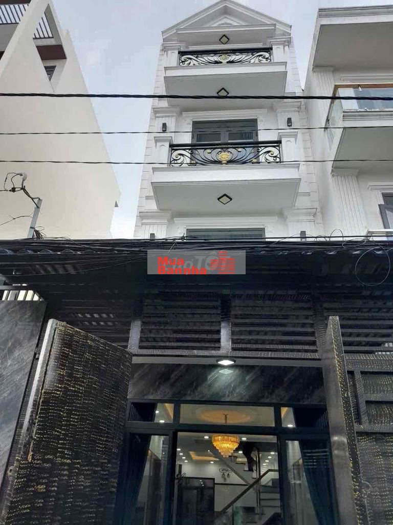 Nhà Tô Ký Trung Mỹ Tây 4x17m – Trệt 3 lầu – xe hơi thông - 5ty850