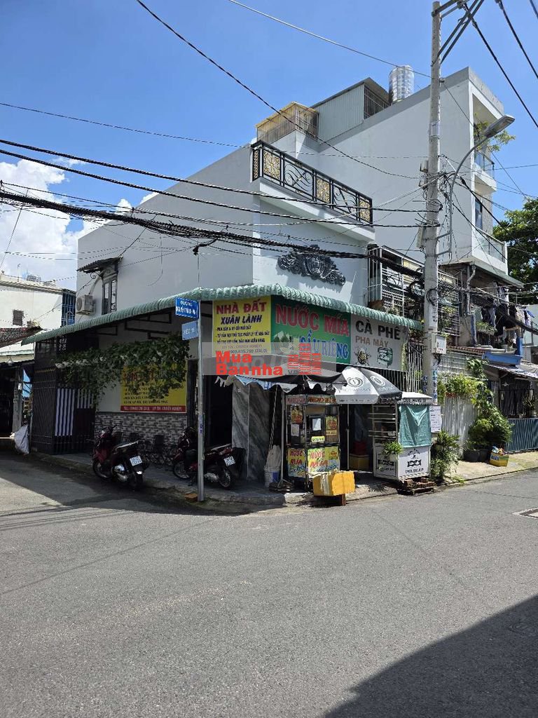 BÁN NHÀ 2 MẶT TIỀN P.TRUNG MỸ TÂY. SHR 4 TỶ