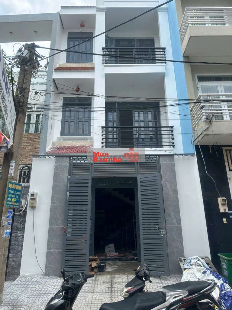 🧣Cần Bán nhà 1trệt 2lầu 4pn 4wc 1bếp DT 5x16 Sổ Hoàn công