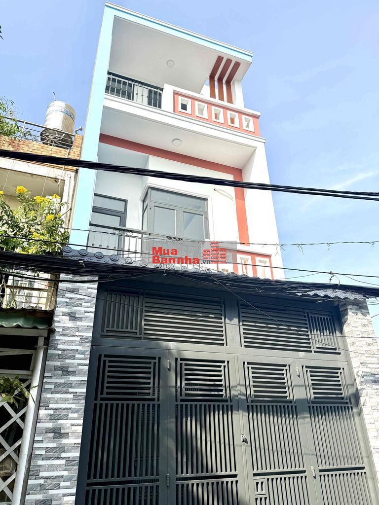 Bùi Tư Toàn- Hẻm 6m xe tải thông- nhà mới 3 tầng - 4mx14,5m