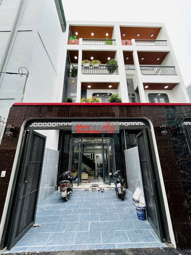 Bán nhà hẻm xe hơi Hà Huy Giáp, 3 TẦNG, DT: 4,4 x 16,7, Giá 5 tỷ 85