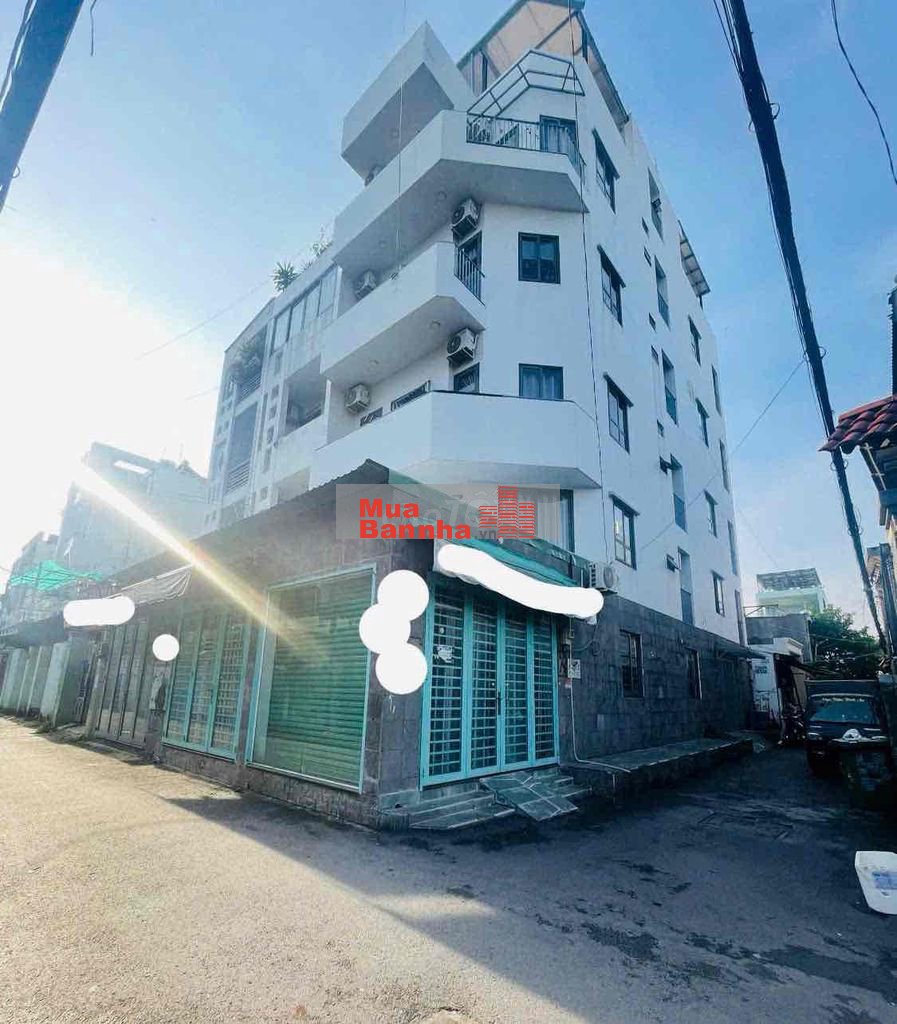 CĂN GÓC 6 Tầng 212m2(11X20)180tr/tháng CHDV SIÊU Dòng Tiền-2 Mặt HXH