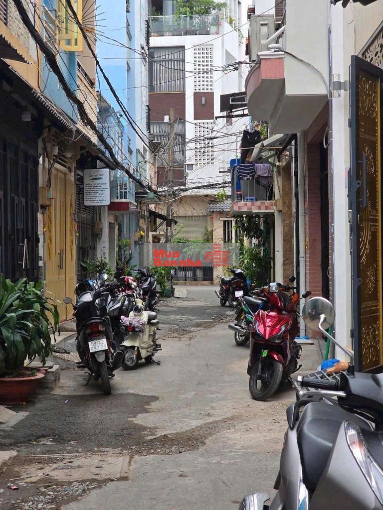 BÁN NHÀ HẺM XE HƠI 6M THÔNG BÀ HOM Q6 - 2 TẦNG ( 19M2 ) - GIÁ 2.43 TỶ