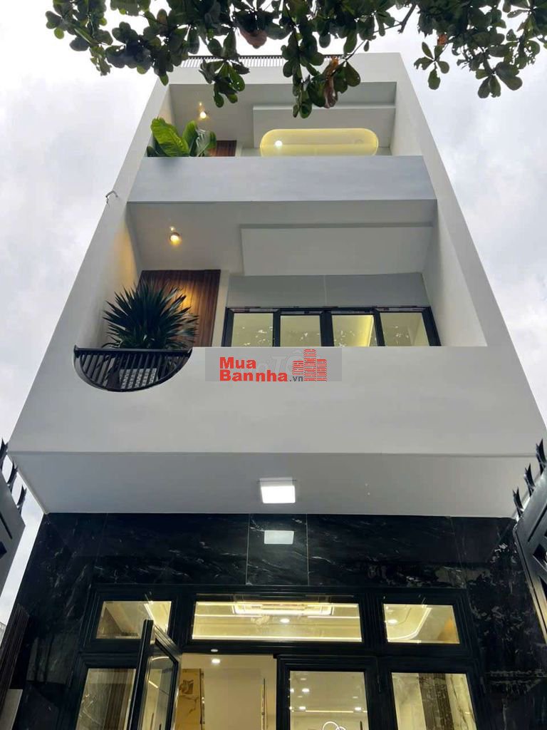 Bán nhà mới 1 sẹc Hương Lộ 2: 4mx10m đúc 1 trệt 3 lầu