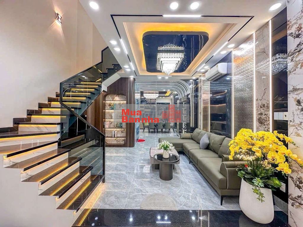 Nhà phố có thang máy 5x25m 4 tầng gần Phú Mỹ Hưng quận 7 11.99 tỷ