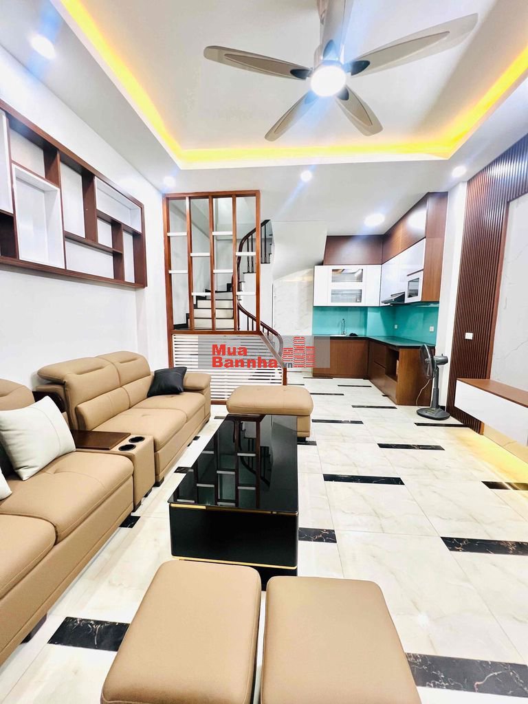 Nhà Vĩnh Hưng 30m x 6 tầng - Dân xây - Trước nhà 3m - Ngõ nông