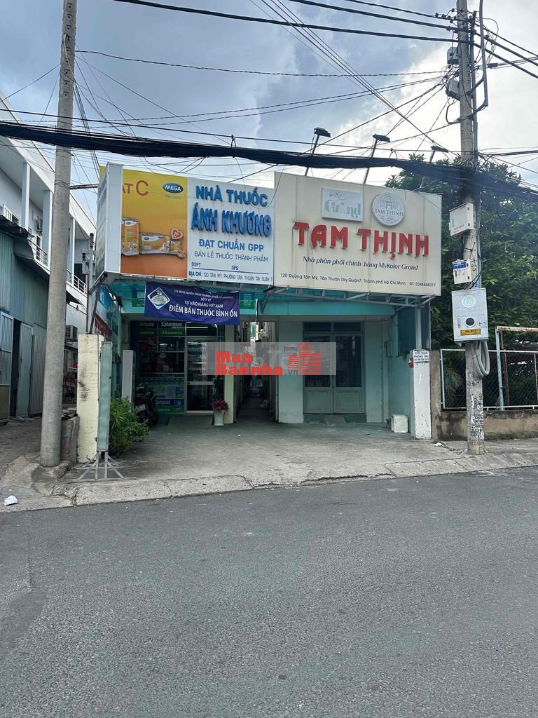 Nhà mặt tiền đường Tân Mỹ phường tân thuận Q7