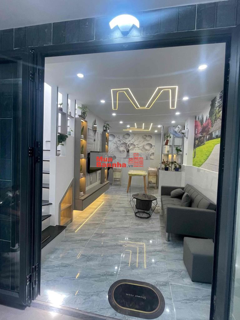 NHÀ ĐẸP PHAN VĂN TRỊ – ĐỐI DIỆN EMART DỌN VÀO Ở NGAY – GIÁ CHỈ 4.18 TỶ