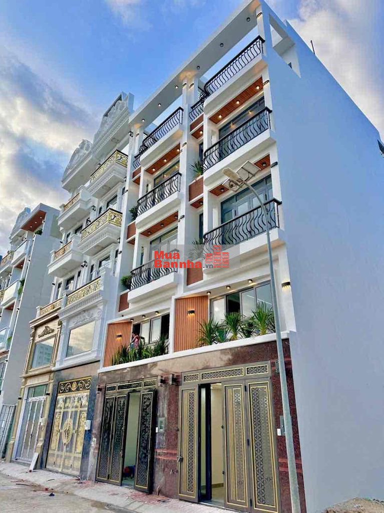 Nhà mới 100% 4Lầu SHR giá 5tỷ5 đường Nguyễn Thị Tú - Q. Bình Tân