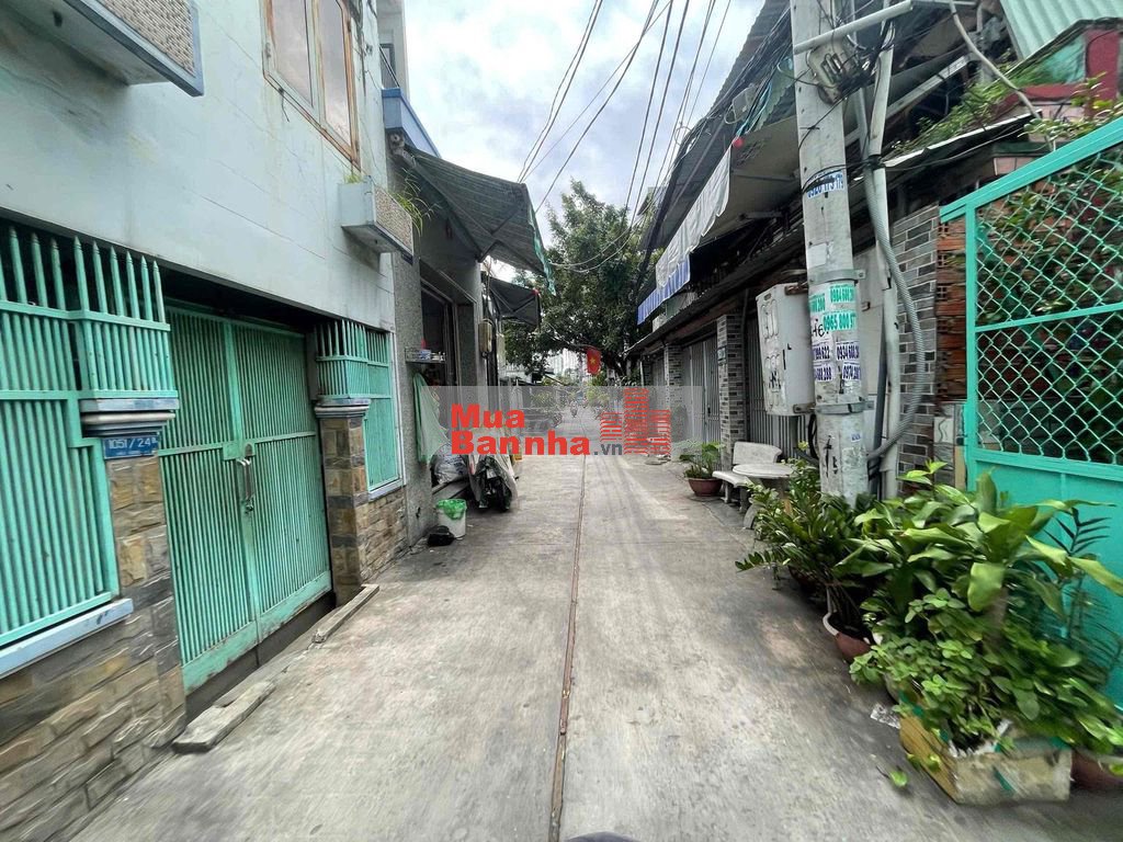 Nhà hẻm 1051/ Hậu Giang dt 4.7x7m nhà 2 tấm giá 3.2 tỷ