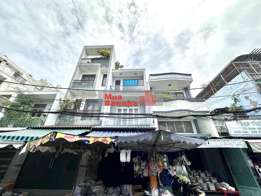 NHÀ ĐẸP 3TẦNG MT KINH DOANH HXH NGAY CHỢ QUANG TRUNG P10 GÒ VẤP 7TỶ8