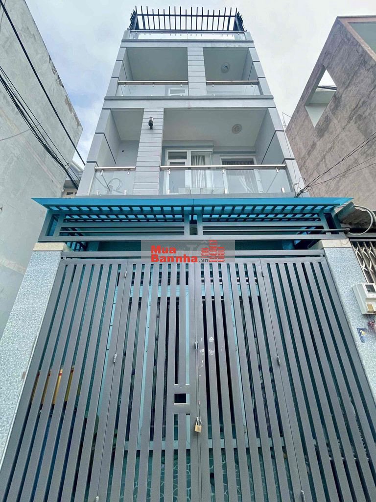 BÁN NHÀ 4 TẦNG ĐÚC HẺM XE HƠI 1 TRỤC LÊ VĂN KHƯƠNG QUẬN 12 GIÁ RẺ 5,69