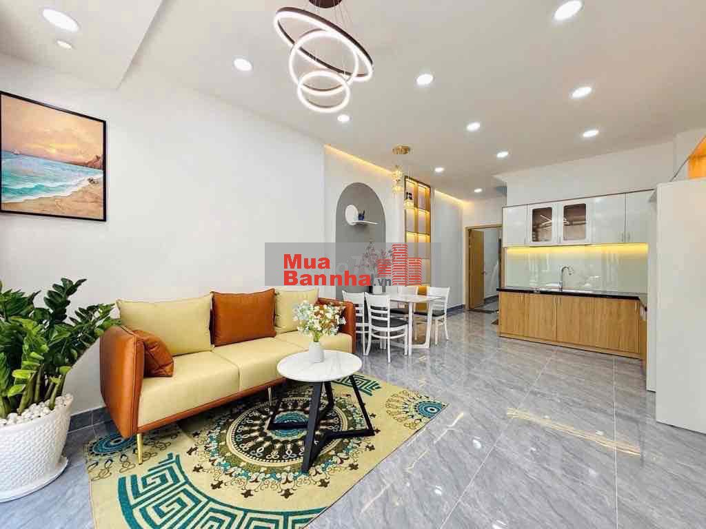 48m2 (4x12) - 2 tầng đầy đủ nội thất - 3 ngủ - ngay chợ Hạnh Thông Tây