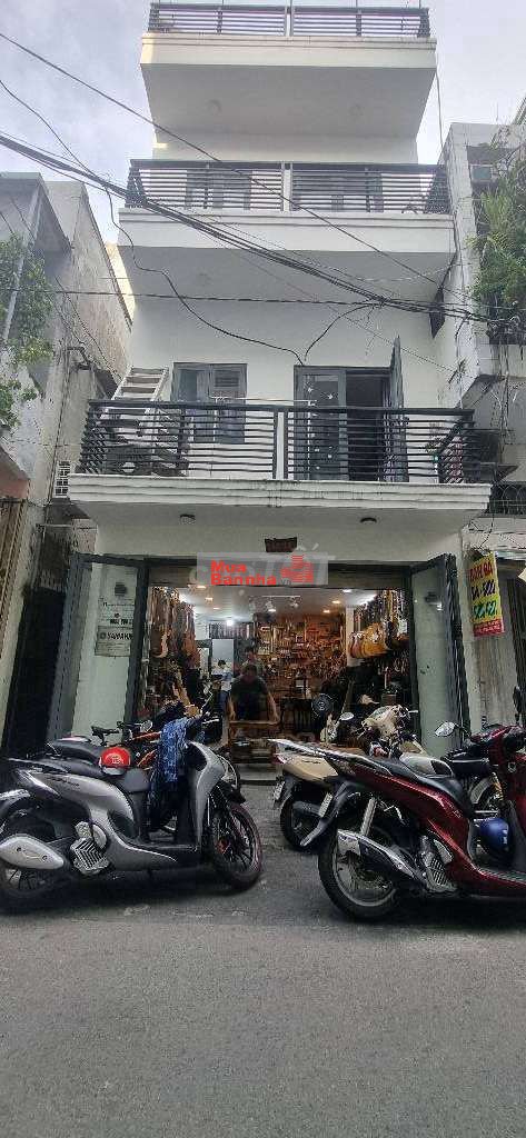 Bân nhà HXH Lê Văn Sỹ, Trung tâm Q3, 4 tầng, 45,4m2, 5PN, 5WC, 12,5 tỷ