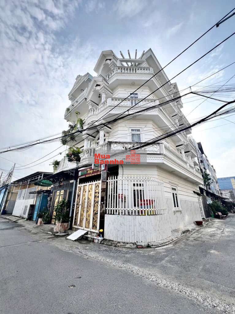 Mặt tiền lô góc kinh doanh đường số 18b 4 tầng btct shr 4pn 6wc