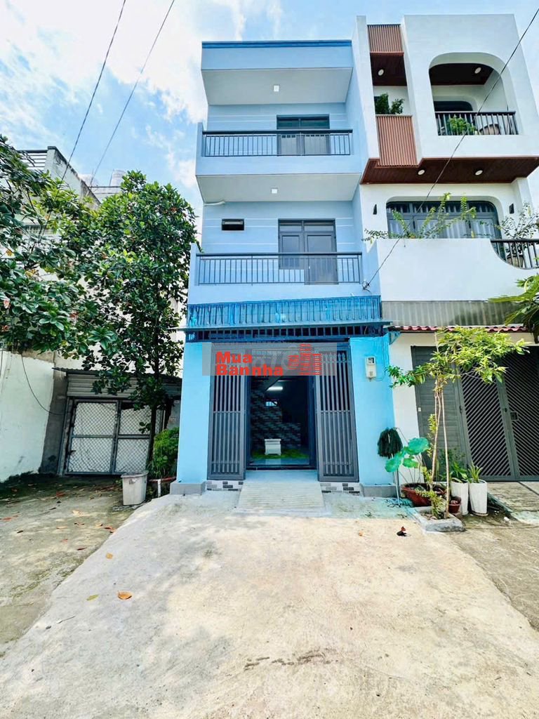 NHÀ ĐẸP RẺ SỔ HỒNG RIÊNG PHƯỜNG THỚI AN, QUẬN 12 ĐÚC TRỆT, HAI LẦU