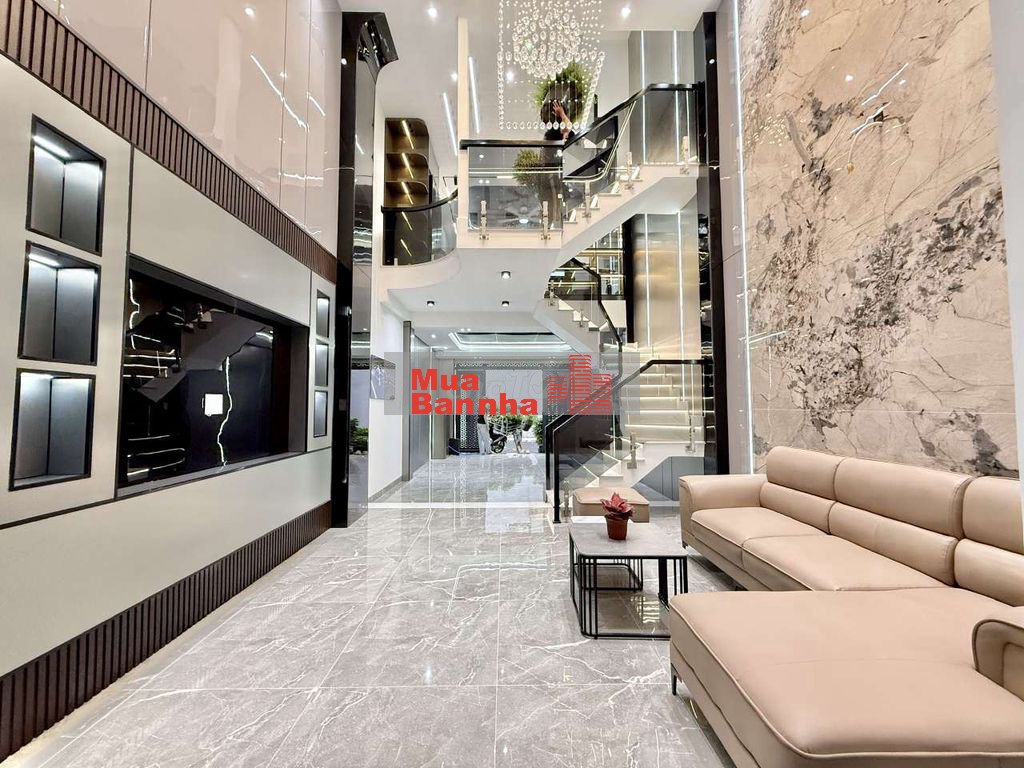 Nhà phố 1 lửng 3 lầu Full Nội Thất Hẻm nhựa 8m Huỳnh Thị Hai