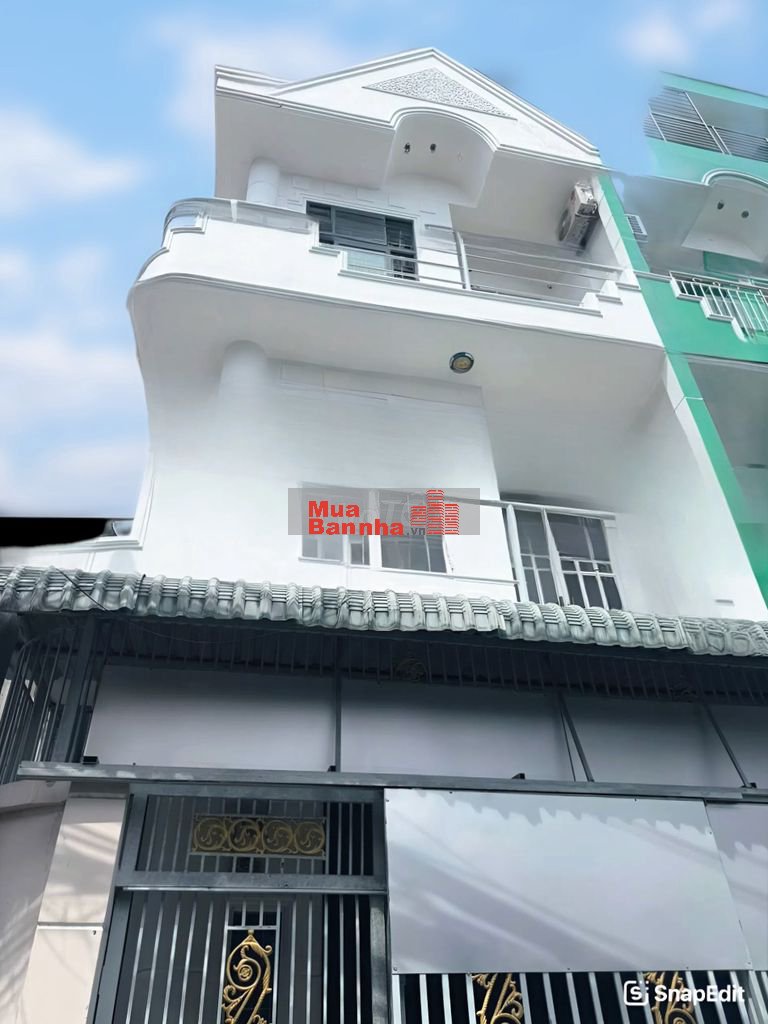 Bán nhà phố 52m2 ( 5.7 X 10 ), hoàn công -1 trệt 2 lầu - 1 chum, ô tô