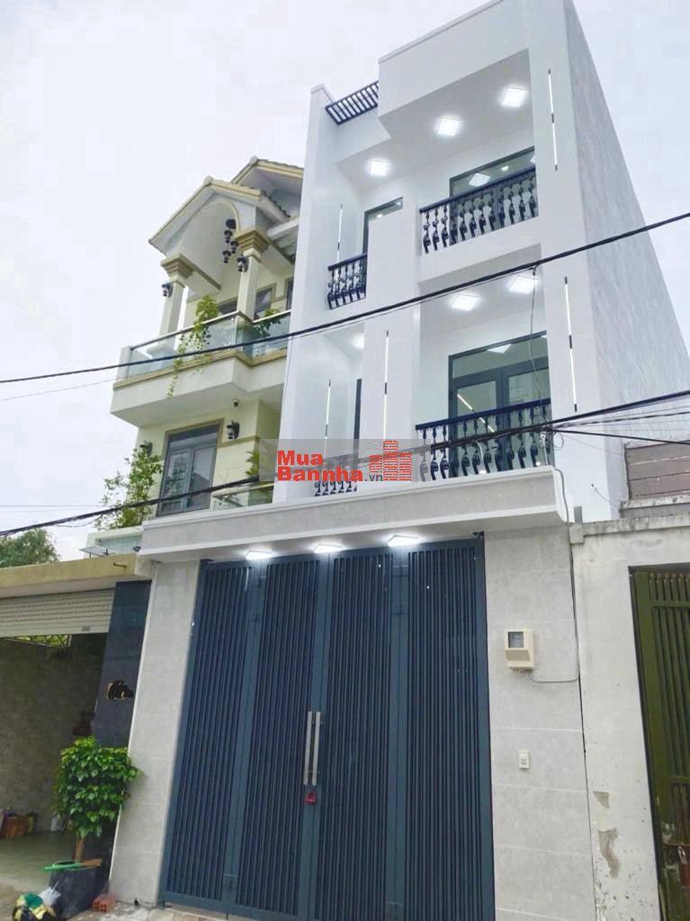 NHÀ 3 TẦNG MỚI LÃ XUÂN OAI 81m2 - MT 4,5m- 4PN, 5WC- OTO NGỦ TRONG NHÀ