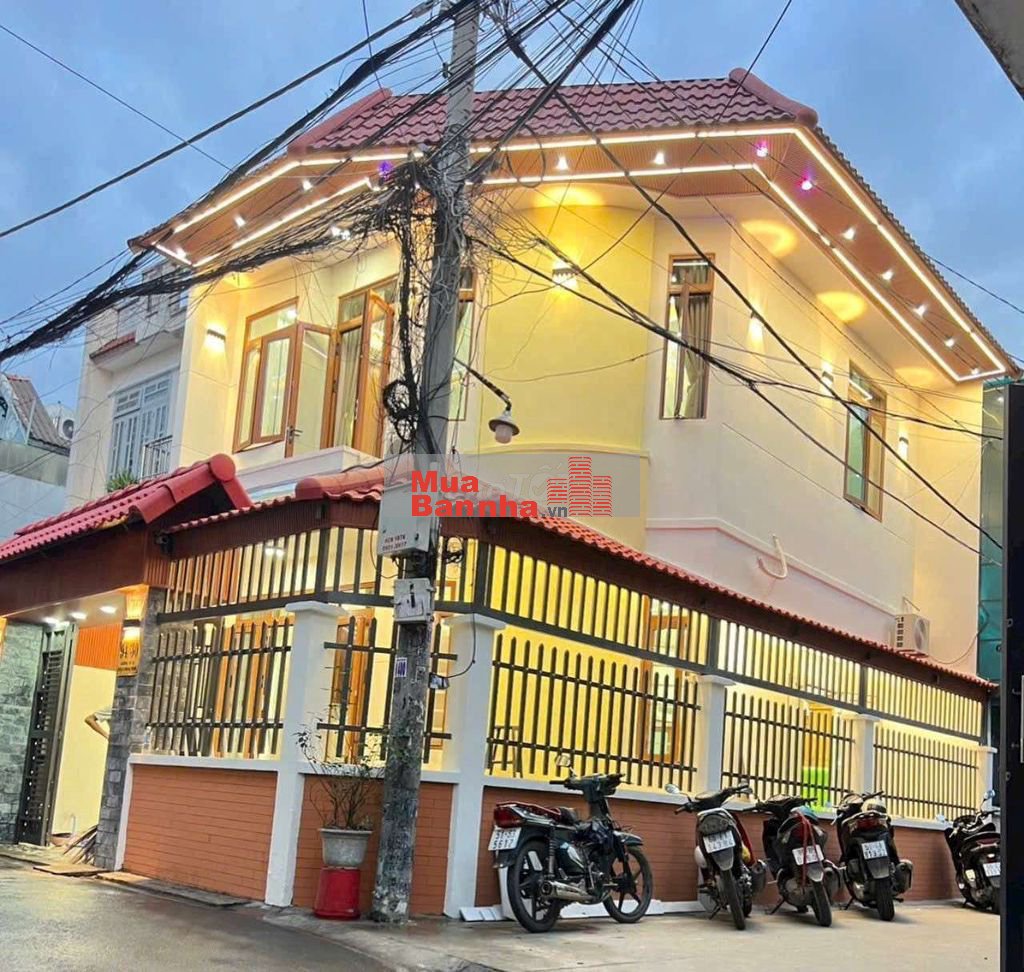 BIỆT THỰ GÓC 2 MẶT TIỀN – ĐƯỜNG TA16, Q12 – FULL NỘI THẤT CAO CẤP