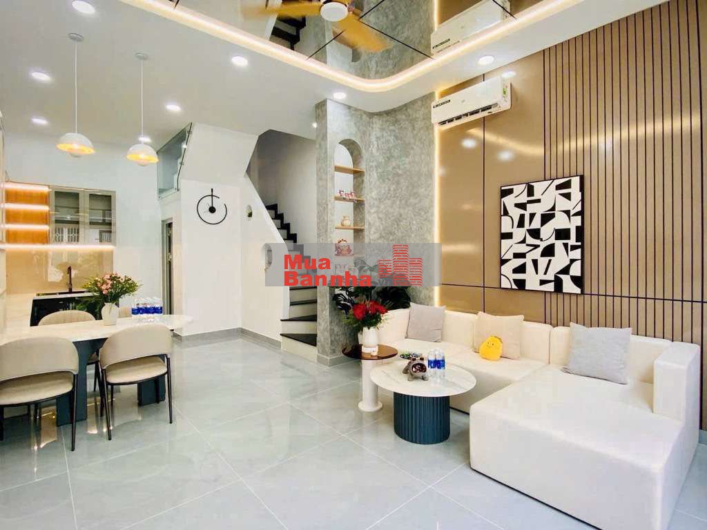 🏠🏠Ô TÔ VF3 VÀO NHÀ PHAN HUY ÍCH, 4 TẦNG,TẶNG FULL NỘI THẤT XỊN XÒ